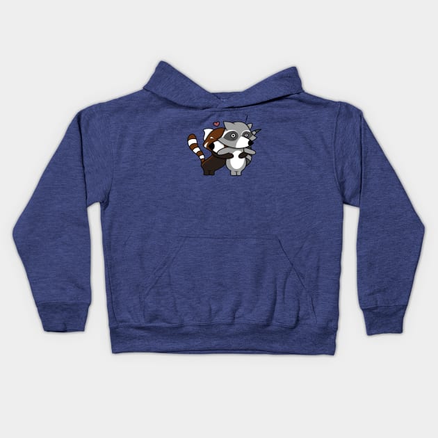 Stealth Cuddles Kids Hoodie by MayorSquish